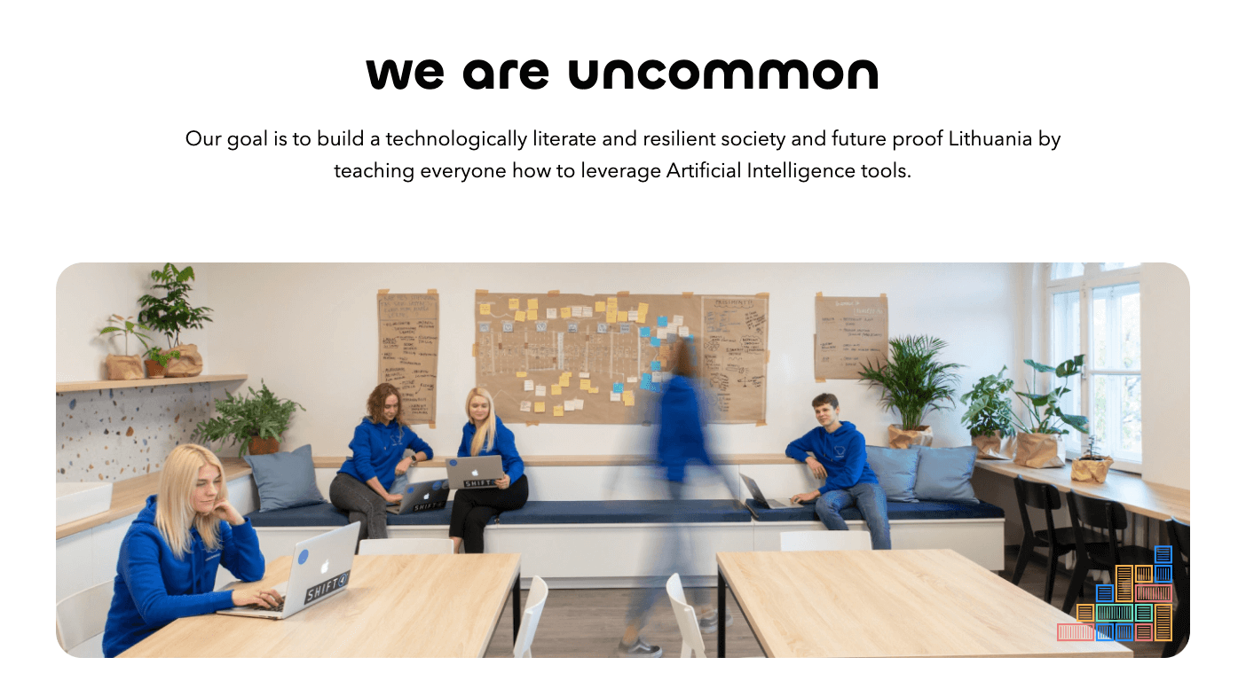 rebranding of the uncommon.lt website 